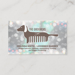 Pet Grooming   Cleaner   Boke Business Card