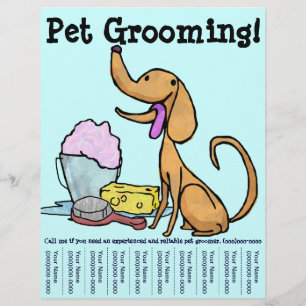 Pet Grooming Dog Flyer