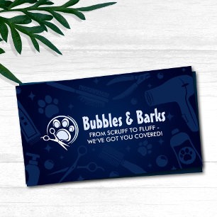 Pet Grooming Services Business Card