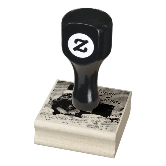 Pet Groundhog Moses Christmas Rubber Stamp (Stamp)