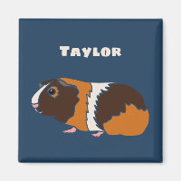 Pet Guinea Pigs Illustration Personalised