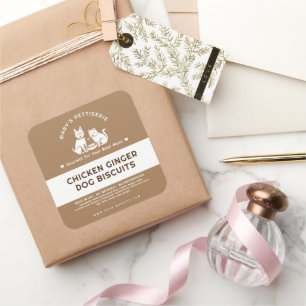 Pet Homemade Gourmet Food Bakery Product Labels