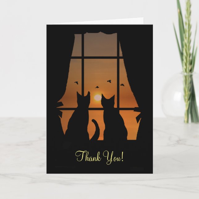 Pet House Sitter Business Thank You (Front)