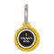 Pet ID Tag - Yellow & Black- Therapy Dog