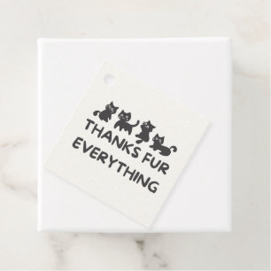 Pet Inspired Typography Animal Pun Pet Sitters Favour Tags