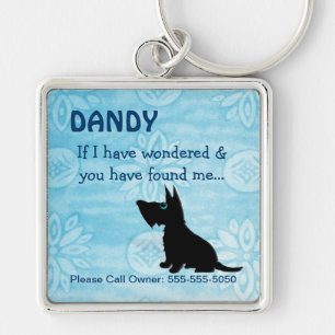 Pet Keeper ID Tag Key Ring