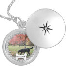 Pet Keepsake Gift Photo Name Faux Diamonds