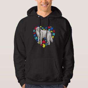 Pet Kuvasz Autism Awareness Month For Dog Mum And Hoodie