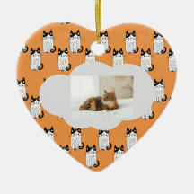 Pet Loss Cat Memorial Ceramic Ornament