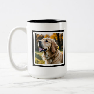 Pet Loss Dog Sympathy  Two-Tone Coffee Mug