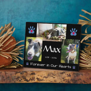 Pet loss memorial keepsake plaque