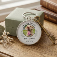 Pet Loss Memorial Photo Sage Botanical Keepsake