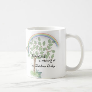 Pet loss, pet sympathy mug Rainbow Bridge