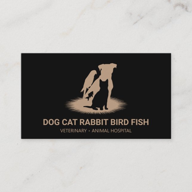 Pet Loss Support Business Card (Front)