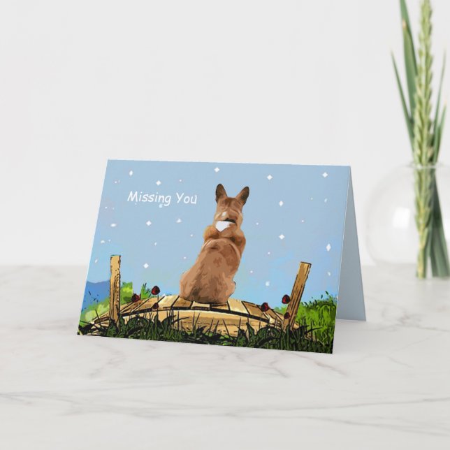 Pet Loss sympathy Card (Front)