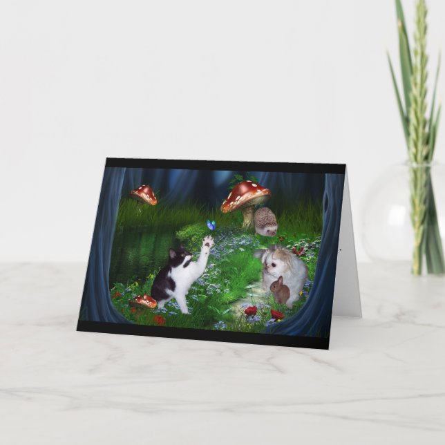 Pet Loss Sympathy Card for Pets (Front)