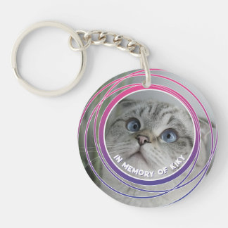Pet Loss Sympathy Memorial Keepsake Symbol Key Ring