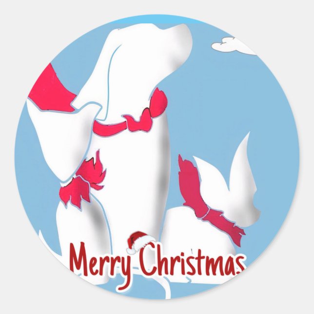 Pet Love by Sommer Hamilton  Classic Round Sticker (Front)