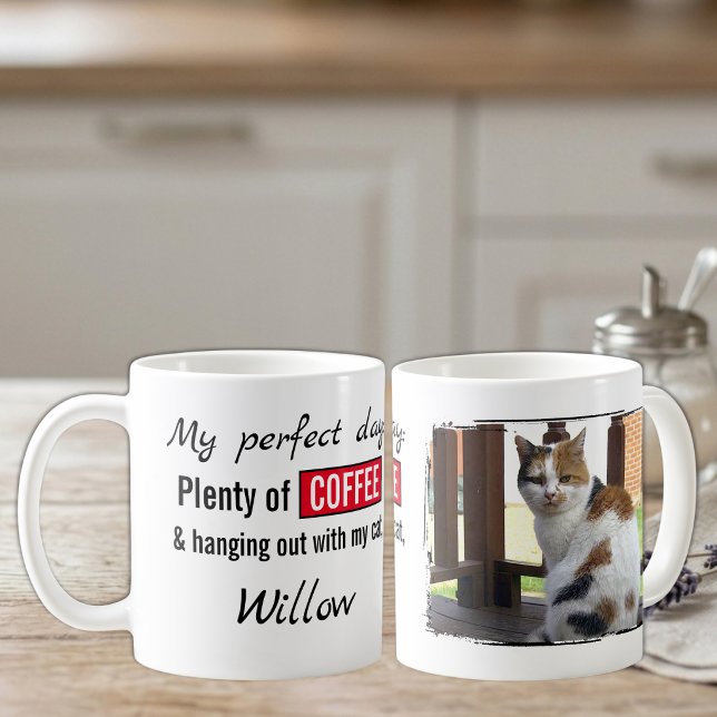 Pet love cat dog coffee red mug (Creator Uploaded)