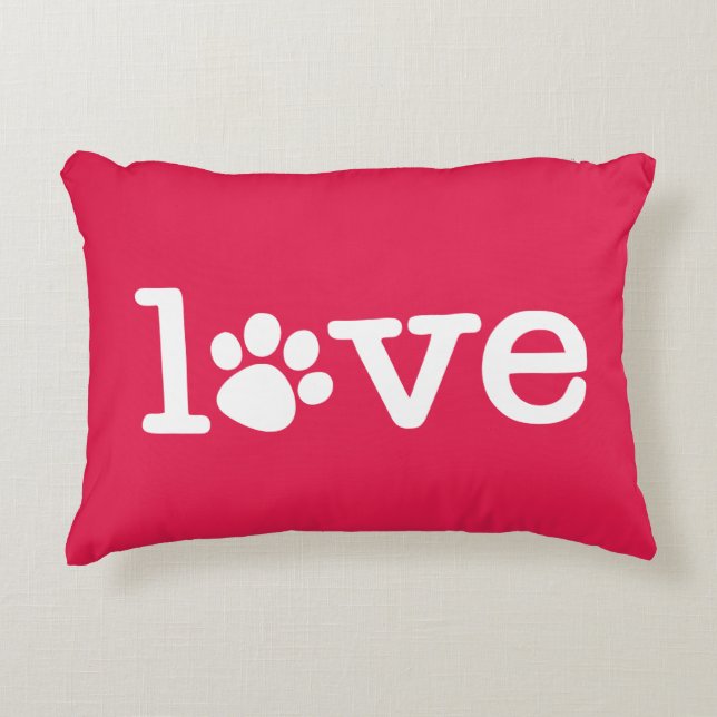 Pet love decorative cushion (Front)