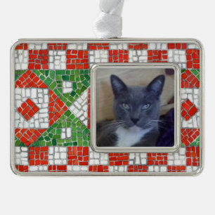 PET LOVE Framed Horizontal Ornament / Mosaic