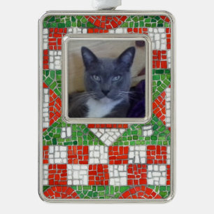 PET LOVE Framed Vertical Ornament / Mosaic