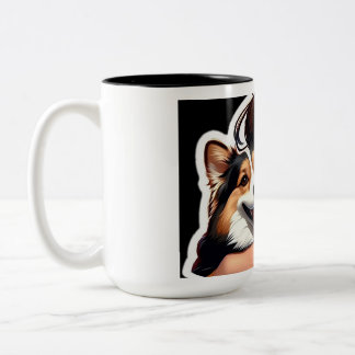 Pet love Two-Tone coffee mug