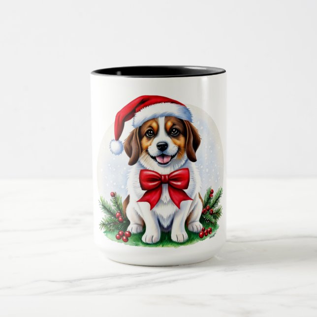 Pet Lover Christmas Photo Mug Gift (Center)