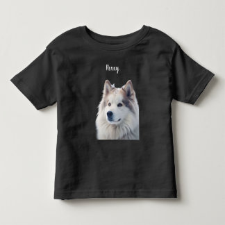 Pet Lover Custom Photo Name Toddler T-Shirt