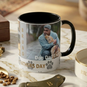 Pet Lover Fathers Day Customise Name photo viral Mug