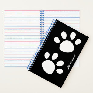 Pet Lover Journal Custom Paws Gift