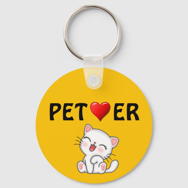 Pet Lover Keychain (Front)