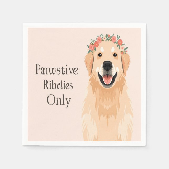 pet lover napkin (Front)