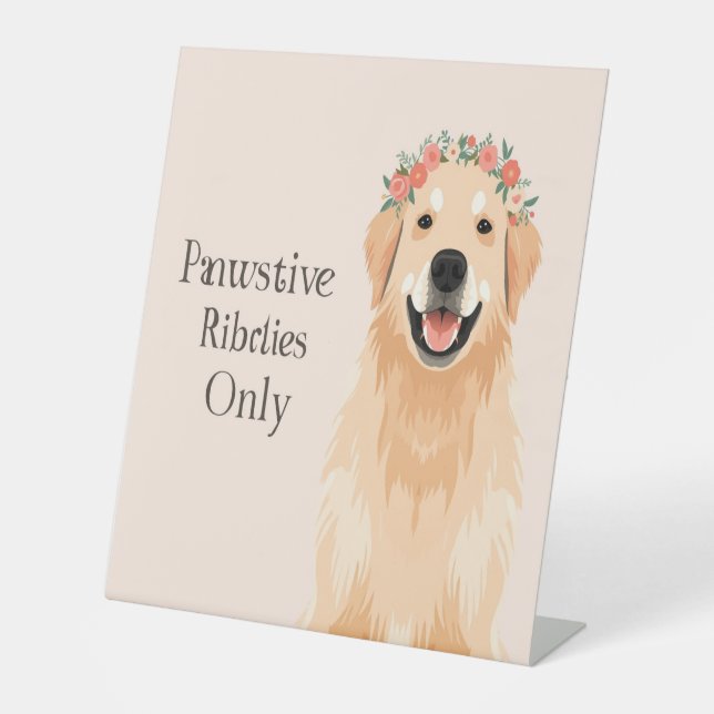 pet lover pedestal sign (Front)