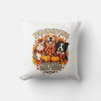Pet Lover Thanksgiving Custom Family Men Women Kid Cushion