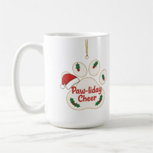 Pet lovers’ favorite — a paw print  coffee mug
