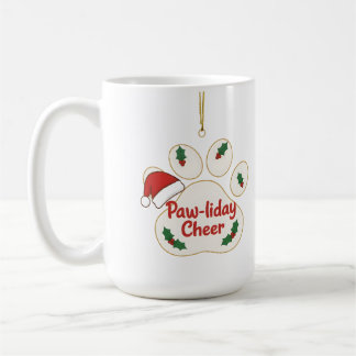 Pet lovers’ favorite — a paw print  coffee mug