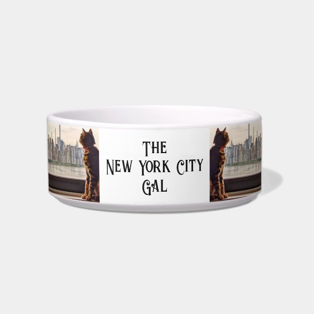 Pet Lovers The New York City Cat Bowl (Front)