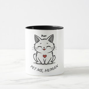 Pet Me, Human Mug