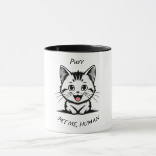 Pet Me, Human Mug