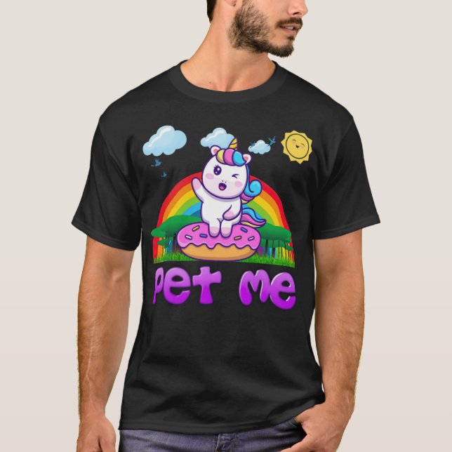 PET ME pastries space theme birthday  T-Shirt (Front)