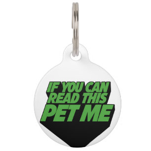 Pet Me Tag