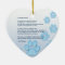 Pet Memorial 2 Sided - Heart Ornament