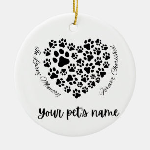 Pet Memorial  Ceramic Ornament