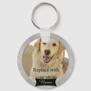 Pet Memorial Custom Photo Key Ring