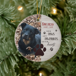 Pet Memorial Customised Remembrance Ceramic Ornament