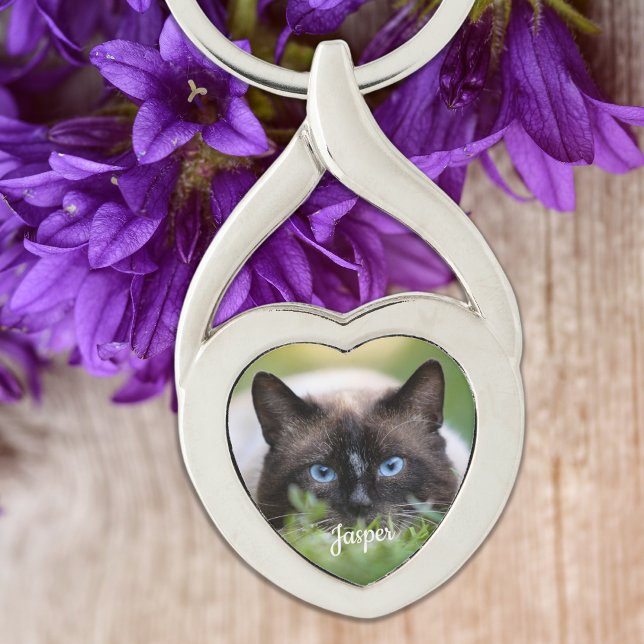 Pet Memorial - Dog Cat Photo Gifts - Pet Loss Key Ring (Creator Uploaded)
