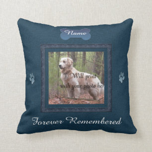 Pet Memorial - Elegant Perfect Memories Cushion