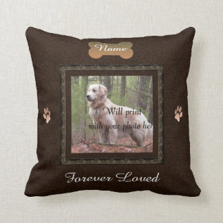 Pet Memorial - Elegant Perfect Memories Cushion