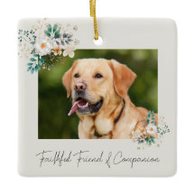 Pet Memorial "Faithful Friend & Companion"